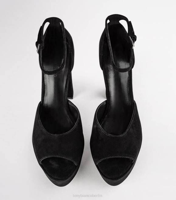 Plateau-Absätze| de Tony Bianco Frauen Jayze-Heels schwarzes Wildleder 462411